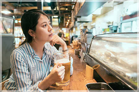 アルコールと薄毛の関係性について