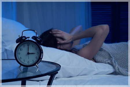睡眠の質の低下