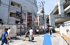 横浜院へのアクセス道の写真02