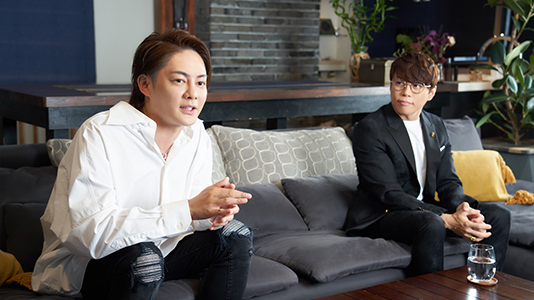 三崎優太、西川貴教に質問：AGAスキンクリニックでは若年層にもAGA治療の啓蒙を行っていますが、お二人が若い人たちへ「早く知っておいてほしい」と思うことはありますか？